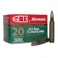 Патрон 223Rem БПЗ FMJ 3,5г лак