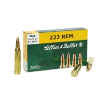 Патрон 223Rem Sellier&Bellot 3,6г FMJ 1/20/1000
