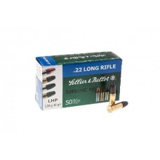 Патрон 22 LR Sellier&Bellot 2,60г Subsonic LHP (50шт)