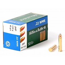 Патрон 22 WMR Sellier&Bellot 2,6гр JHP (50шт)
