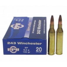Патрон 243Win PPU SP 6,5г