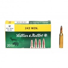 Патрон 243Win Sellier&Bellot 6,5г SP bulk packing box 1/50