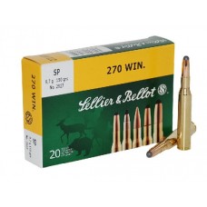Патрон 270Win Sellier&Bellot 9,7 SP
