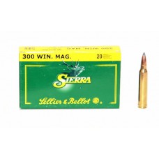 Патрон 300WM Sellier&Bellot 12,96 Siera SBT GK