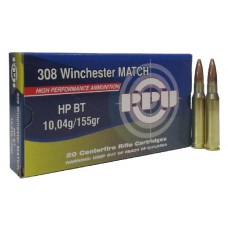 Патрон 308Win PPU Match HP BT 10,04г