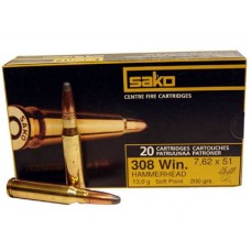 Патрон 308Win Sako 13,0 Hammerhead SP