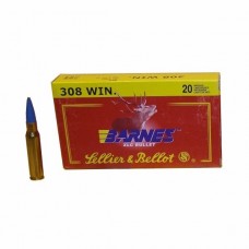 Патрон 308Win Sellier&Bellot 11,7 Barnes XCL