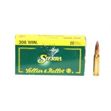 Патрон 308Win Sellier&Bellot 11,7 Siera SBT GK 1/20