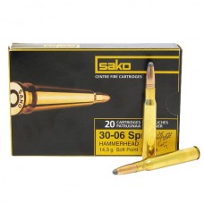 Патрон 30-06Sprg Sako 14,3 Hammerhead SP