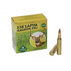 Патрон 338Lapua НПЗ Magnum FMJ гильза латунь пуля томпак