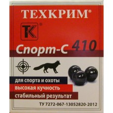 Патрон 410х76 Техкрим пуля Спорт-С пробка