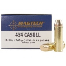Патрон 454Casull Magtech 16,8 СBС FMJ-Flat
