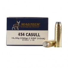 Патрон 454Casull Magtech 16,8 СBС SJSP-Flat