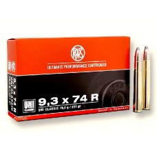 Патрон 9,3x74R RWS 19,0 Uni Classic