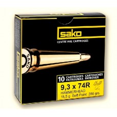 Патрон 9,3x74R Sako 18,5 Hammerhead SP