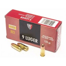 Патрон 9х19 Luger Fiocchi  FMJ 7,45