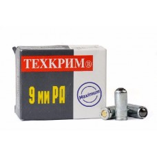 Патрон 9мм Р.А. Техкрим Максимум 91Дж травматический 1/20/1600