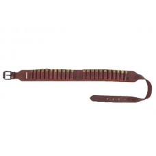 Патронташ Хольстер 25 лет открытый 12к 22 патрона 1150мм кожа