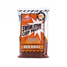 Пеллетс Dynamite Baits Swim stim 1мм 900гр красный криль