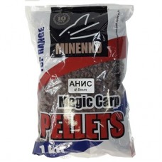 Пеллетс MINENKO Magic carp Анис 5мм 1кг