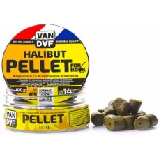 Пеллетс Van Daf Halibut 14мм 100г