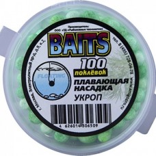 Пенопластовые шарики 100 Поклевок укроп 30мл