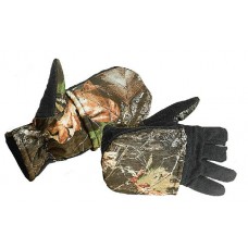 Перчатки Хольстер охотника-рыбака утепленные зеленые