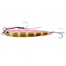 Пилькер Savage Gear 3D Slim Minnow Jig 15гр 6.8см Gold Pink Zebra