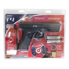 Пистолет Crosman T4 Kit пули баллончики очки мишени