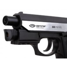 Пистолет Gletcher SS P232L с ЛЦУ металл