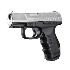 Пистолет Umarex Walther Compact CP 99 никель пластик