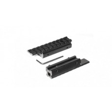 Планка ЭСТ переходная на ласточкин хвост 75-100