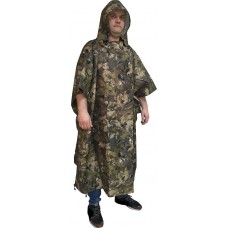 Плащ-накидка Хольстер Пончо коричневые соты