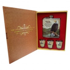 Подарочный набор Сима Ленд Орел фляжка 3 стопки