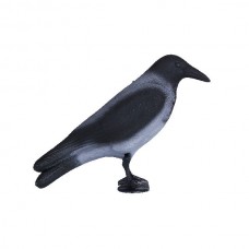 Подсадная ворона North Way серая с лапами на опоре