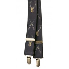 Подтяжки Seeland рисунок Олень под клипсу