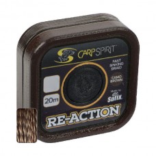 Поводковый материал Carp Spirit Re-Action 20м 25lb 11,4кг коричневый