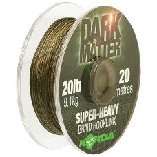 Поводковый материал Korda Dark matter braid 20м 20lb