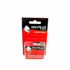 Поводковый материал Nautilus Fast sinking 25lb 20м camou brown