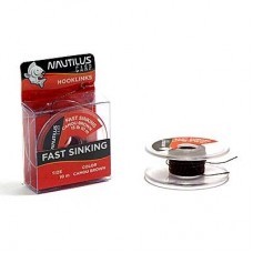 Поводковый материал Nautilus Fast sinking 35lb 20м camou brown