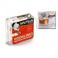 Поводковый материал Nautilus Neutral buoyancy 10м 25Ib mud brown