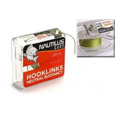 Поводковый материал Nautilus Neutral buoyancy 10м 25Ib olive green