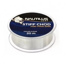 Поводковый материал Nautilus Stiff chod 20lb 20м clear