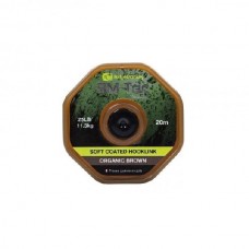 Поводковый материал Ridge Monkey RM-Tec soft coated hooklink 25lb 20м organic br