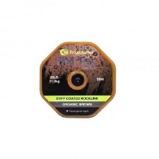 Поводковый материал Ridge Monkey RM-Tec stiff coated hooklink 25lb 20м organic b