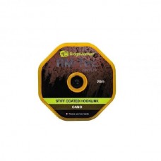 Поводковый материал Ridge Monkey RM-Tec stiff coated hooklink 35lb 20м camo