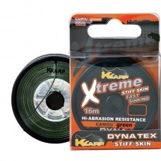 Поводковый материал Trabucco K-Karp DT xtreme  stiff camo green 16м 25lb