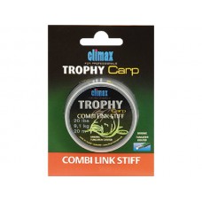Поводочный материал Climax Combi Link Stiff anti tangle 20м 9,1кг 20lb