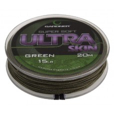 Поводочный материал Gardner Ultra skin green 15lb