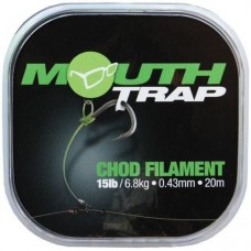 Поводочный материал Korda Mouth trap 15lb 20м